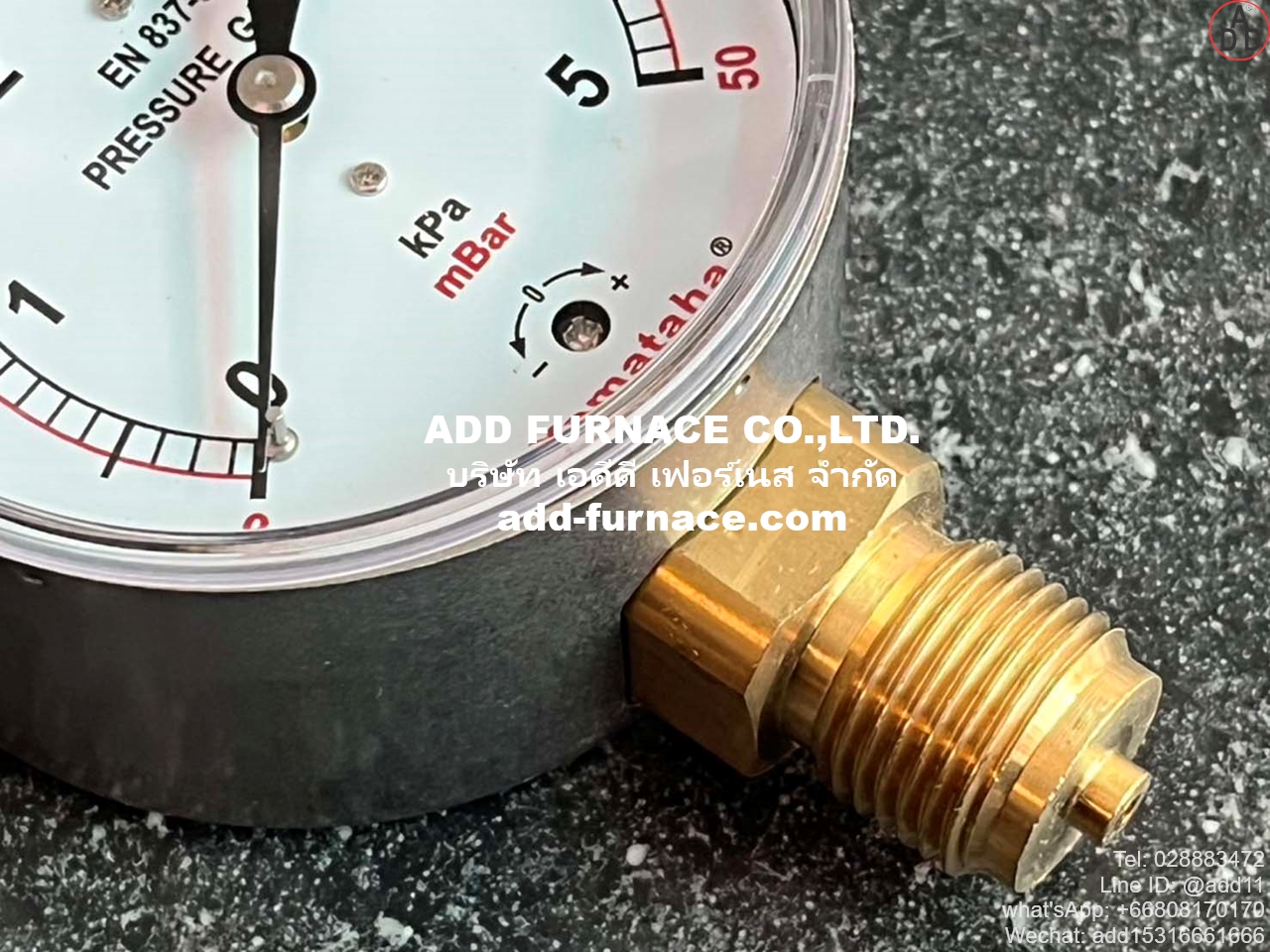 Yamataha Pressure Gauge 0-5kPa(0-50mBar) (4)